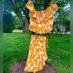 Banana Republic Tropical Floral Set